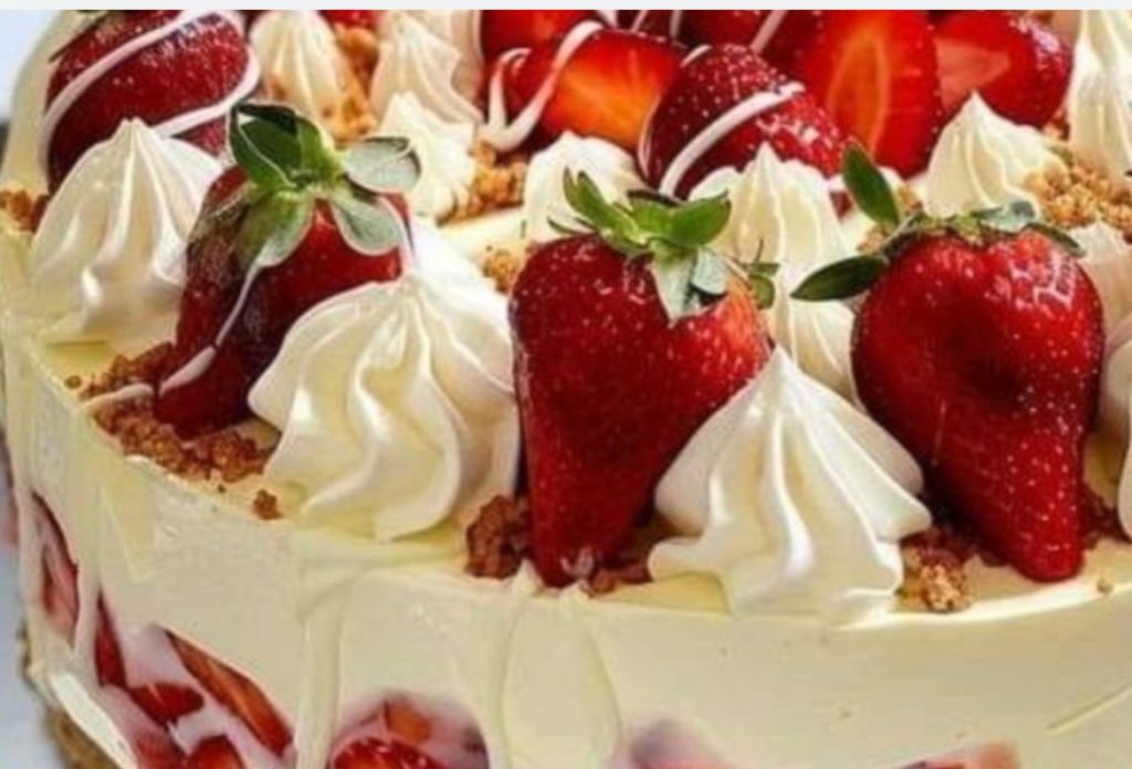 White Chocolate Strawberry Cheesecake Delicious Recipes